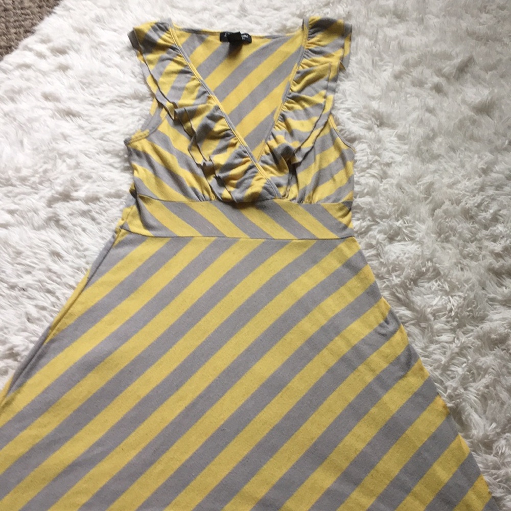 Striped mini dress